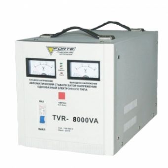 Стабилизатор напряжения однофазный FORTE TDR-8000VA